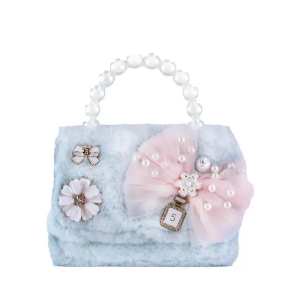 'Miss Porsche' Blue Purse